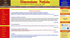 Desktop Screenshot of dimensionenotizia.com